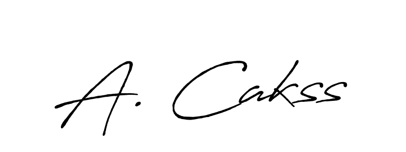 Make a beautiful signature design for name A. Cakss. Use this online signature maker to create a handwritten signature for free. A. Cakss signature style 7 images and pictures png