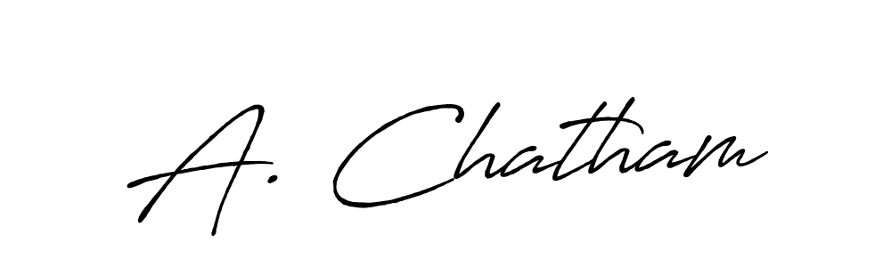 It looks lik you need a new signature style for name A. Chatham. Design unique handwritten (Antro_Vectra_Bolder) signature with our free signature maker in just a few clicks. A. Chatham signature style 7 images and pictures png