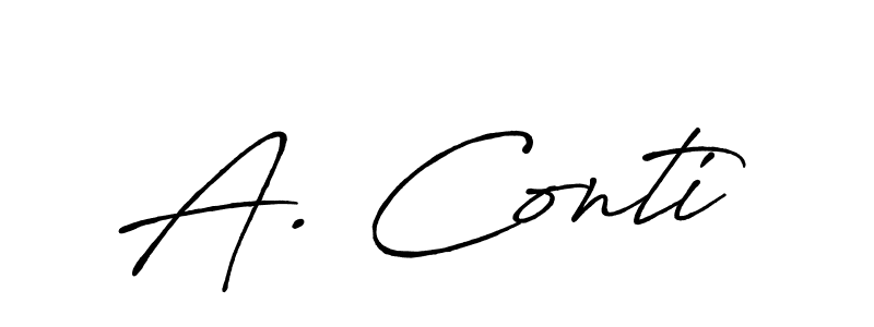 You can use this online signature creator to create a handwritten signature for the name A. Conti. This is the best online autograph maker. A. Conti signature style 7 images and pictures png