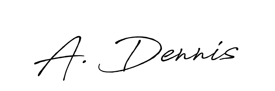 Also You can easily find your signature by using the search form. We will create A. Dennis name handwritten signature images for you free of cost using Antro_Vectra_Bolder sign style. A. Dennis signature style 7 images and pictures png
