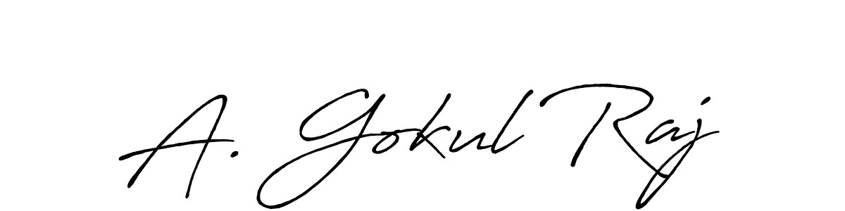 This is the best signature style for the A. Gokul Raj name. Also you like these signature font (Antro_Vectra_Bolder). Mix name signature. A. Gokul Raj signature style 7 images and pictures png