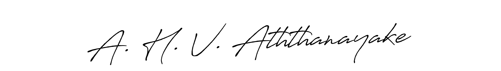 You can use this online signature creator to create a handwritten signature for the name A. H. V. Aththanayake. This is the best online autograph maker. A. H. V. Aththanayake signature style 7 images and pictures png