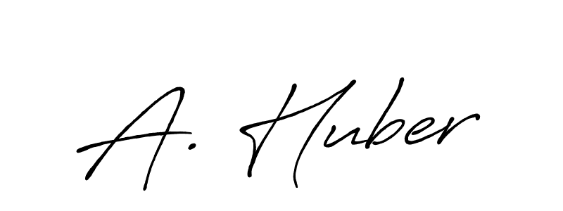 This is the best signature style for the A. Huber name. Also you like these signature font (Antro_Vectra_Bolder). Mix name signature. A. Huber signature style 7 images and pictures png