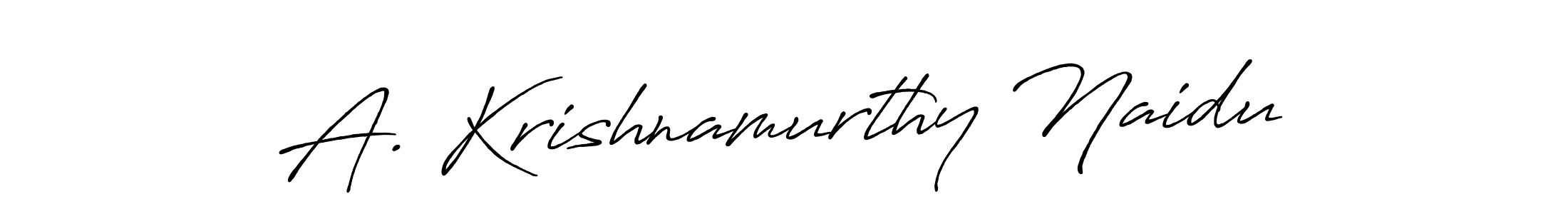 You can use this online signature creator to create a handwritten signature for the name A. Krishnamurthy Naidu. This is the best online autograph maker. A. Krishnamurthy Naidu signature style 7 images and pictures png