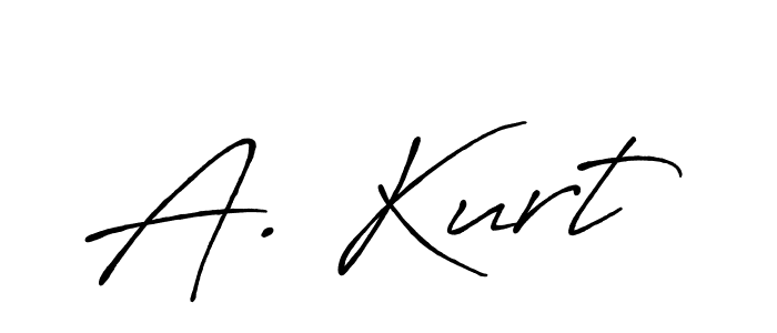 Create a beautiful signature design for name A. Kurt. With this signature (Antro_Vectra_Bolder) fonts, you can make a handwritten signature for free. A. Kurt signature style 7 images and pictures png