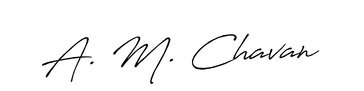 Once you've used our free online signature maker to create your best signature Antro_Vectra_Bolder style, it's time to enjoy all of the benefits that A. M. Chavan name signing documents. A. M. Chavan signature style 7 images and pictures png