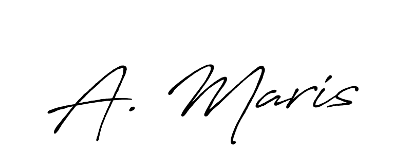 It looks lik you need a new signature style for name A. Maris. Design unique handwritten (Antro_Vectra_Bolder) signature with our free signature maker in just a few clicks. A. Maris signature style 7 images and pictures png