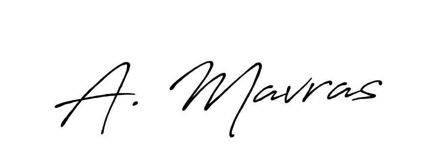 A. Mavras stylish signature style. Best Handwritten Sign (Antro_Vectra_Bolder) for my name. Handwritten Signature Collection Ideas for my name A. Mavras. A. Mavras signature style 7 images and pictures png