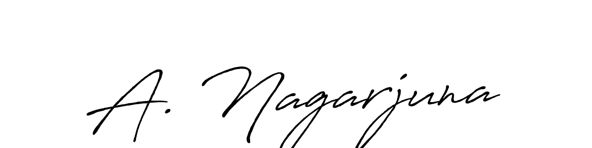 How to Draw A. Nagarjuna signature style? Antro_Vectra_Bolder is a latest design signature styles for name A. Nagarjuna. A. Nagarjuna signature style 7 images and pictures png