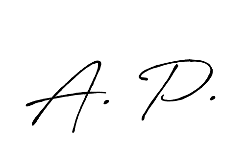 Make a beautiful signature design for name A. P.. Use this online signature maker to create a handwritten signature for free. A. P. signature style 7 images and pictures png