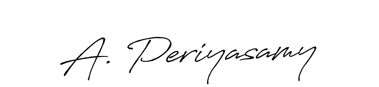 Design your own signature with our free online signature maker. With this signature software, you can create a handwritten (Antro_Vectra_Bolder) signature for name A. Periyasamy. A. Periyasamy signature style 7 images and pictures png