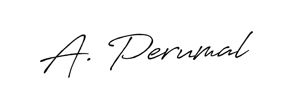 if you are searching for the best signature style for your name A. Perumal. so please give up your signature search. here we have designed multiple signature styles  using Antro_Vectra_Bolder. A. Perumal signature style 7 images and pictures png