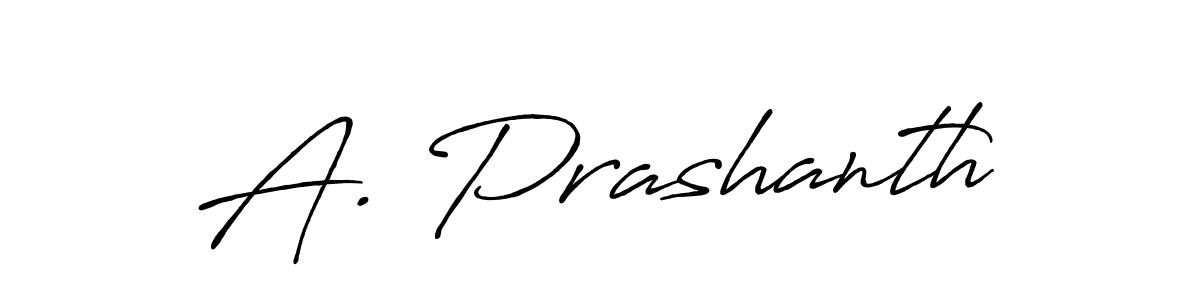 How to Draw A. Prashanth signature style? Antro_Vectra_Bolder is a latest design signature styles for name A. Prashanth. A. Prashanth signature style 7 images and pictures png