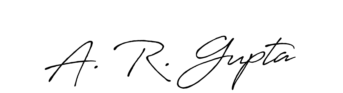 Make a beautiful signature design for name A. R. Gupta. Use this online signature maker to create a handwritten signature for free. A. R. Gupta signature style 7 images and pictures png