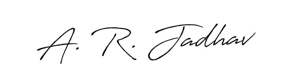 Once you've used our free online signature maker to create your best signature Antro_Vectra_Bolder style, it's time to enjoy all of the benefits that A. R. Jadhav name signing documents. A. R. Jadhav signature style 7 images and pictures png