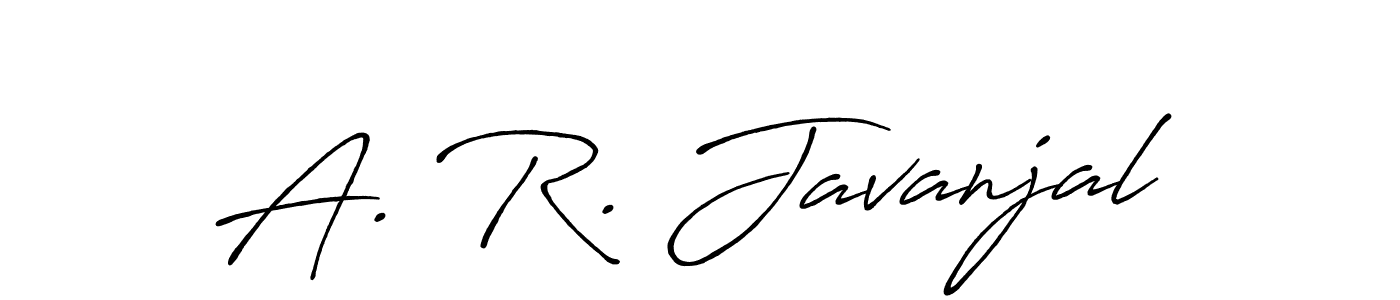 How to Draw A. R. Javanjal signature style? Antro_Vectra_Bolder is a latest design signature styles for name A. R. Javanjal. A. R. Javanjal signature style 7 images and pictures png