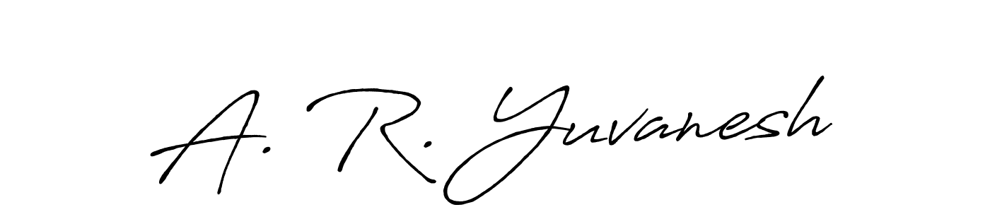 Here are the top 10 professional signature styles for the name A. R. Yuvanesh. These are the best autograph styles you can use for your name. A. R. Yuvanesh signature style 7 images and pictures png