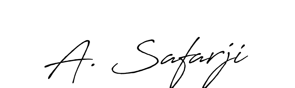 How to Draw A. Safarji signature style? Antro_Vectra_Bolder is a latest design signature styles for name A. Safarji. A. Safarji signature style 7 images and pictures png