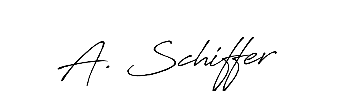 This is the best signature style for the A. Schiffer name. Also you like these signature font (Antro_Vectra_Bolder). Mix name signature. A. Schiffer signature style 7 images and pictures png