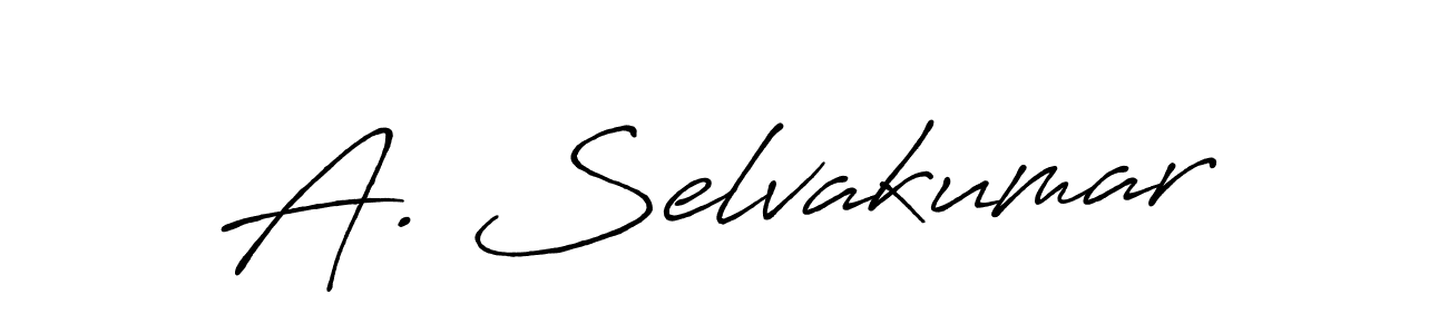 How to Draw A. Selvakumar signature style? Antro_Vectra_Bolder is a latest design signature styles for name A. Selvakumar. A. Selvakumar signature style 7 images and pictures png