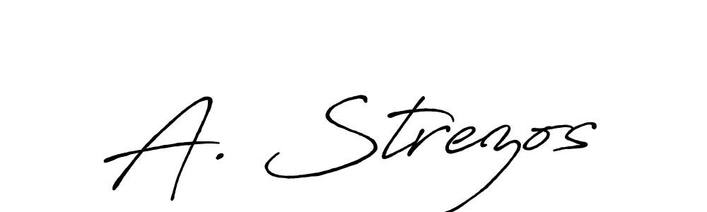 Check out images of Autograph of A. Strezos name. Actor A. Strezos Signature Style. Antro_Vectra_Bolder is a professional sign style online. A. Strezos signature style 7 images and pictures png