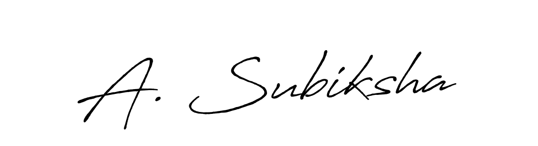 Make a short A. Subiksha signature style. Manage your documents anywhere anytime using Antro_Vectra_Bolder. Create and add eSignatures, submit forms, share and send files easily. A. Subiksha signature style 7 images and pictures png