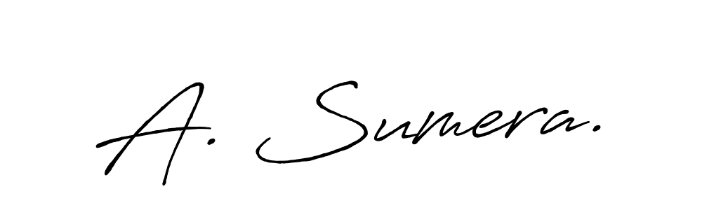 Here are the top 10 professional signature styles for the name A. Sumera.. These are the best autograph styles you can use for your name. A. Sumera. signature style 7 images and pictures png