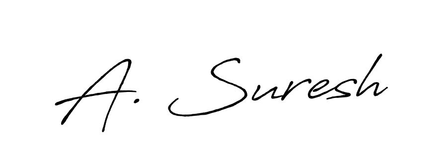 Once you've used our free online signature maker to create your best signature Antro_Vectra_Bolder style, it's time to enjoy all of the benefits that A. Suresh name signing documents. A. Suresh signature style 7 images and pictures png