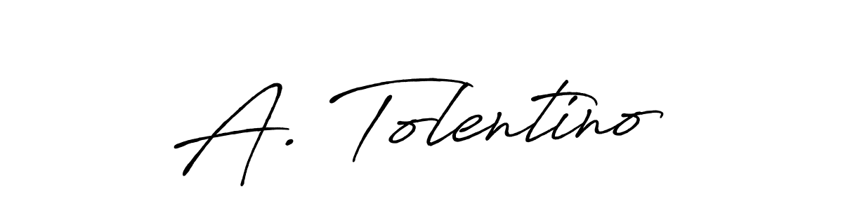 Also You can easily find your signature by using the search form. We will create A. Tolentino name handwritten signature images for you free of cost using Antro_Vectra_Bolder sign style. A. Tolentino signature style 7 images and pictures png