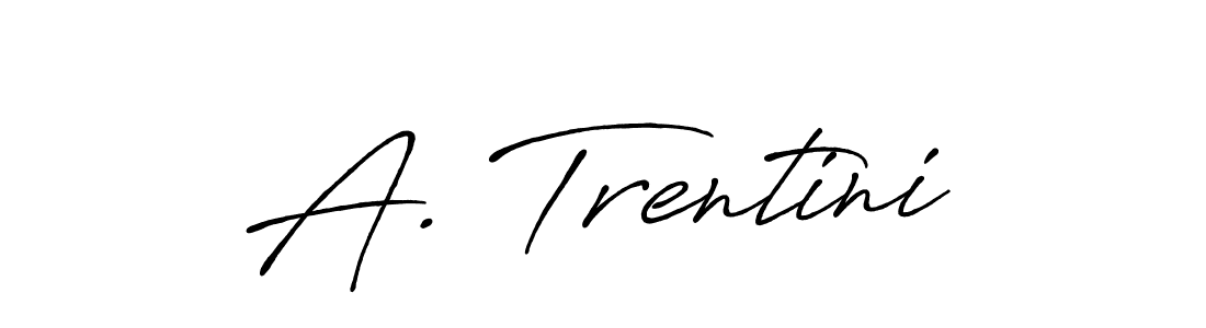 It looks lik you need a new signature style for name A. Trentini. Design unique handwritten (Antro_Vectra_Bolder) signature with our free signature maker in just a few clicks. A. Trentini signature style 7 images and pictures png