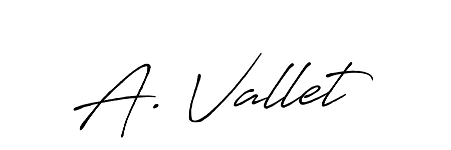 Once you've used our free online signature maker to create your best signature Antro_Vectra_Bolder style, it's time to enjoy all of the benefits that A. Vallet name signing documents. A. Vallet signature style 7 images and pictures png