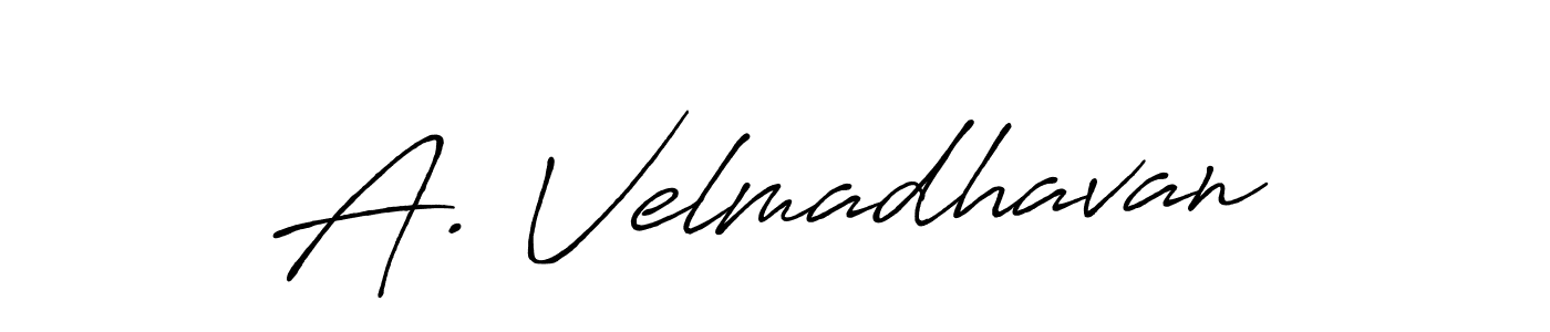 A. Velmadhavan stylish signature style. Best Handwritten Sign (Antro_Vectra_Bolder) for my name. Handwritten Signature Collection Ideas for my name A. Velmadhavan. A. Velmadhavan signature style 7 images and pictures png