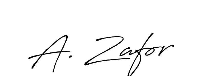 Once you've used our free online signature maker to create your best signature Antro_Vectra_Bolder style, it's time to enjoy all of the benefits that A. Zafor name signing documents. A. Zafor signature style 7 images and pictures png