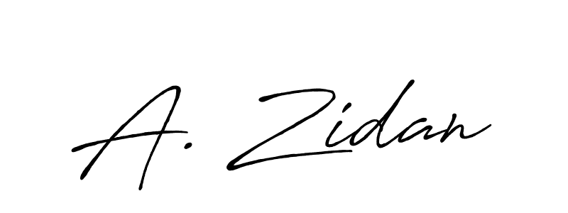 Check out images of Autograph of A. Zidan name. Actor A. Zidan Signature Style. Antro_Vectra_Bolder is a professional sign style online. A. Zidan signature style 7 images and pictures png