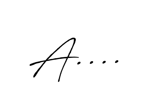 Here are the top 10 professional signature styles for the name A..... These are the best autograph styles you can use for your name. A.... signature style 7 images and pictures png