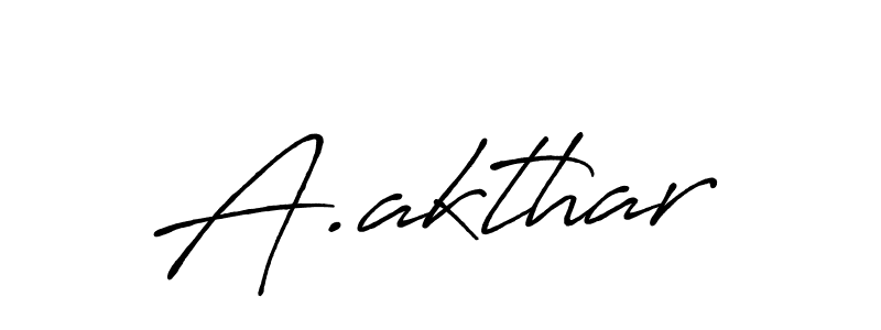 It looks lik you need a new signature style for name A.akthar. Design unique handwritten (Antro_Vectra_Bolder) signature with our free signature maker in just a few clicks. A.akthar signature style 7 images and pictures png