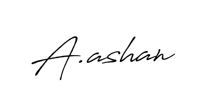 Once you've used our free online signature maker to create your best signature Antro_Vectra_Bolder style, it's time to enjoy all of the benefits that A.ashan name signing documents. A.ashan signature style 7 images and pictures png