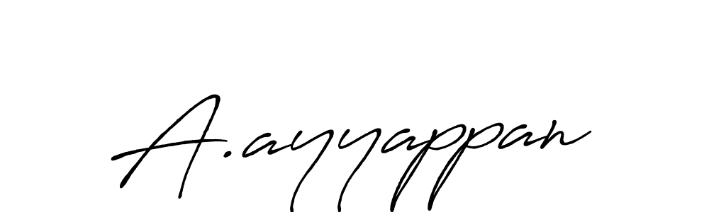 Also You can easily find your signature by using the search form. We will create A.ayyappan name handwritten signature images for you free of cost using Antro_Vectra_Bolder sign style. A.ayyappan signature style 7 images and pictures png