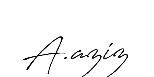 Here are the top 10 professional signature styles for the name A.aziz. These are the best autograph styles you can use for your name. A.aziz signature style 7 images and pictures png