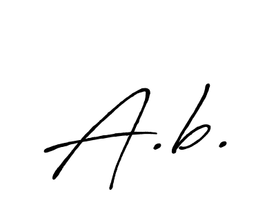 Here are the top 10 professional signature styles for the name A.b.. These are the best autograph styles you can use for your name. A.b. signature style 7 images and pictures png