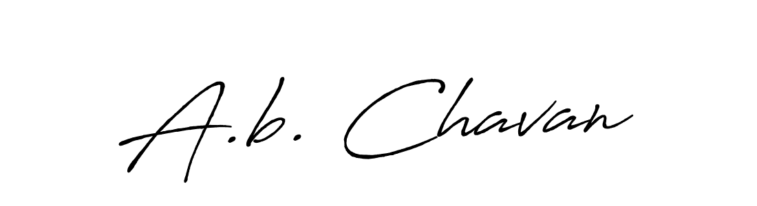 if you are searching for the best signature style for your name A.b. Chavan. so please give up your signature search. here we have designed multiple signature styles  using Antro_Vectra_Bolder. A.b. Chavan signature style 7 images and pictures png