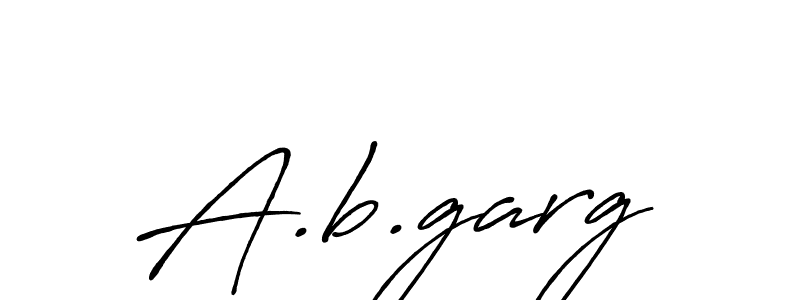 Make a beautiful signature design for name A.b.garg. Use this online signature maker to create a handwritten signature for free. A.b.garg signature style 7 images and pictures png