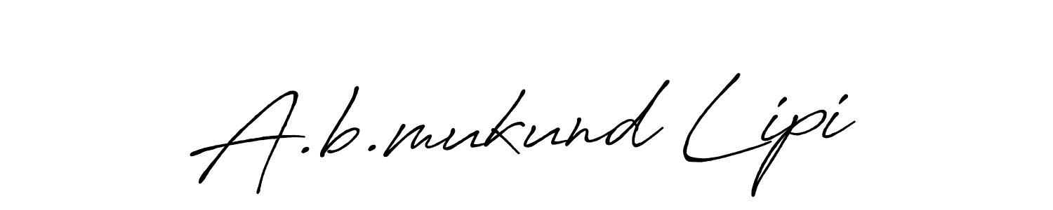 You can use this online signature creator to create a handwritten signature for the name A.b.mukund Lipi. This is the best online autograph maker. A.b.mukund Lipi signature style 7 images and pictures png