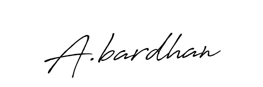 Best and Professional Signature Style for A.bardhan. Antro_Vectra_Bolder Best Signature Style Collection. A.bardhan signature style 7 images and pictures png