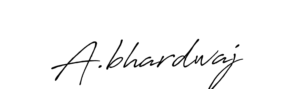 Design your own signature with our free online signature maker. With this signature software, you can create a handwritten (Antro_Vectra_Bolder) signature for name A.bhardwaj. A.bhardwaj signature style 7 images and pictures png
