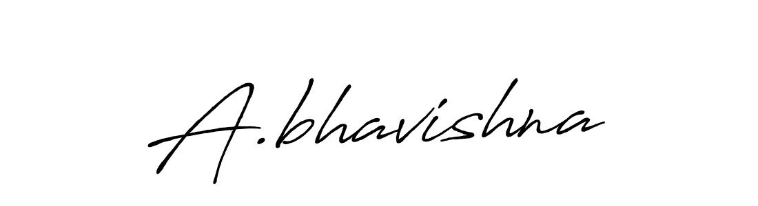 Once you've used our free online signature maker to create your best signature Antro_Vectra_Bolder style, it's time to enjoy all of the benefits that A.bhavishna name signing documents. A.bhavishna signature style 7 images and pictures png