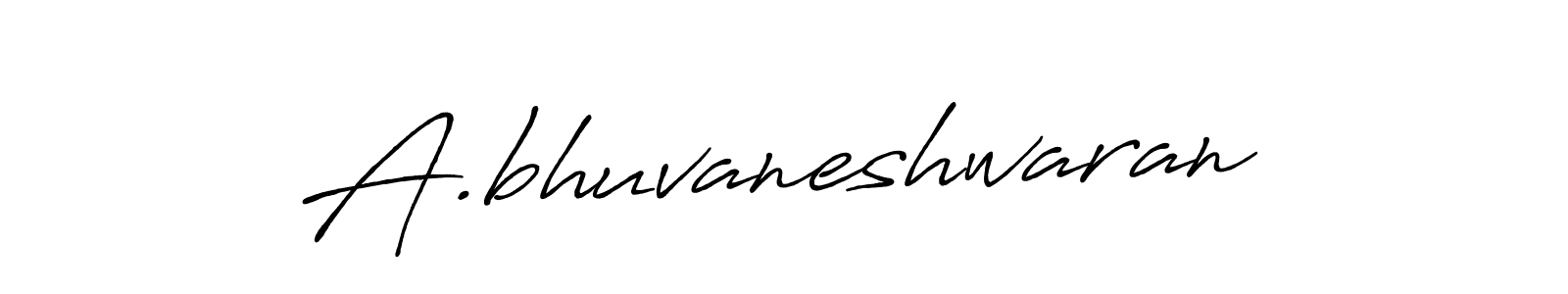 You should practise on your own different ways (Antro_Vectra_Bolder) to write your name (A.bhuvaneshwaran) in signature. don't let someone else do it for you. A.bhuvaneshwaran signature style 7 images and pictures png