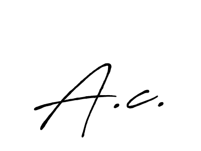 You can use this online signature creator to create a handwritten signature for the name A.c.. This is the best online autograph maker. A.c. signature style 7 images and pictures png