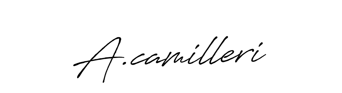 A.camilleri stylish signature style. Best Handwritten Sign (Antro_Vectra_Bolder) for my name. Handwritten Signature Collection Ideas for my name A.camilleri. A.camilleri signature style 7 images and pictures png