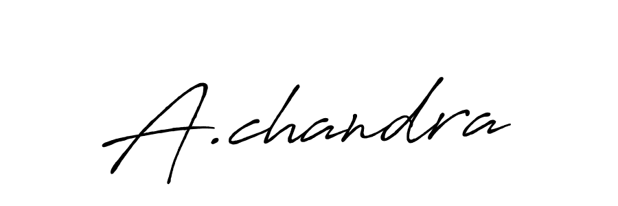 Also You can easily find your signature by using the search form. We will create A.chandra name handwritten signature images for you free of cost using Antro_Vectra_Bolder sign style. A.chandra signature style 7 images and pictures png